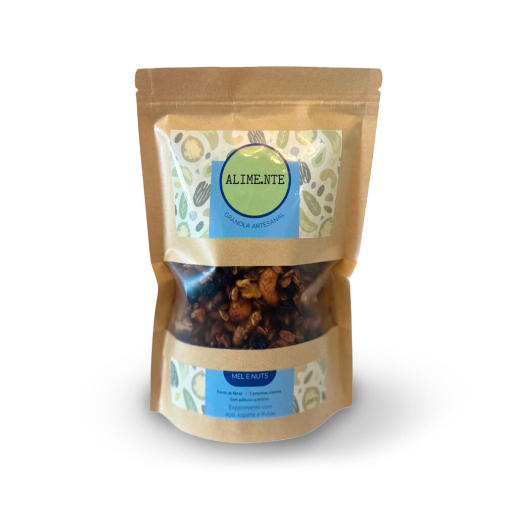 granola artesanal mel e nuts